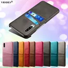 Для Samsung Galaxy A90 5G A70 A50 A30 A20 A10 чехол для кредитных карт Винтажный чехол-Кошелек из искусственной кожи для Samsung A80 A60 A40 A20E