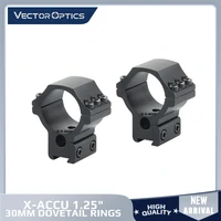 vector optics x accu 30mm scope dovetail rings heavy 1 25 profile 6 bolts extreme precision riflescope rings accurate reliable