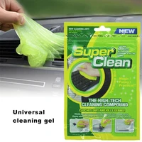 80g auto car cleaning pad glue powder cleaner magic cleaner dust remover gel home computer keyboard clean tool car cleaning