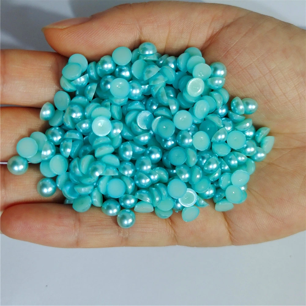 Рисунок 3 - Полукруглые жемчужные пластиковые стразы