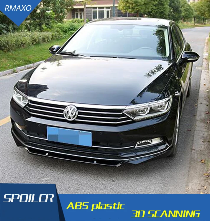 Задний спойлер для Volkswagen Passat B8 2018 задний B ABS диффузор переднего бампера |