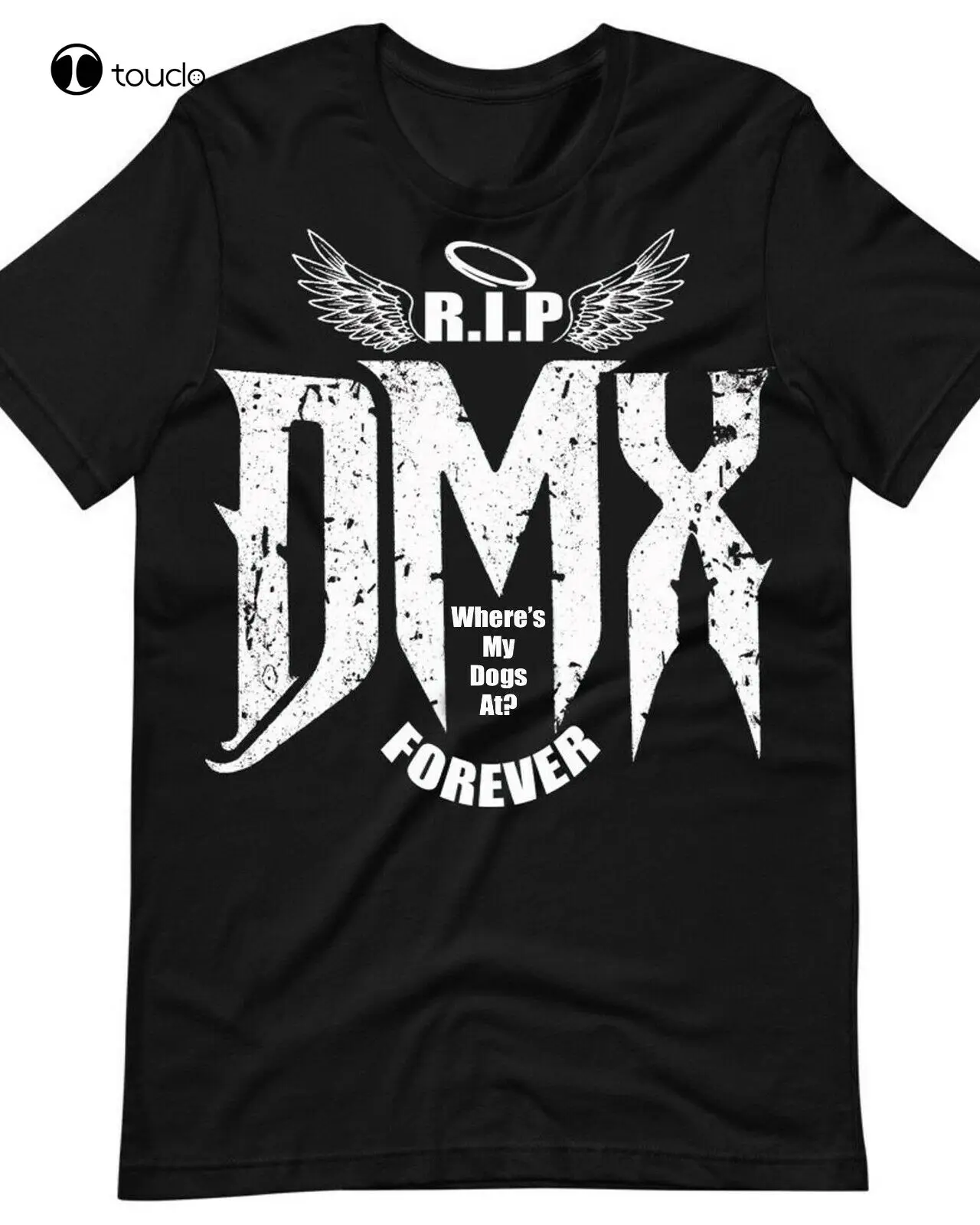 

Dmx Rip T-Shirt Vintage 90S Rap Grammy Ruff Ryder Concert Hip Hop Music Dogs