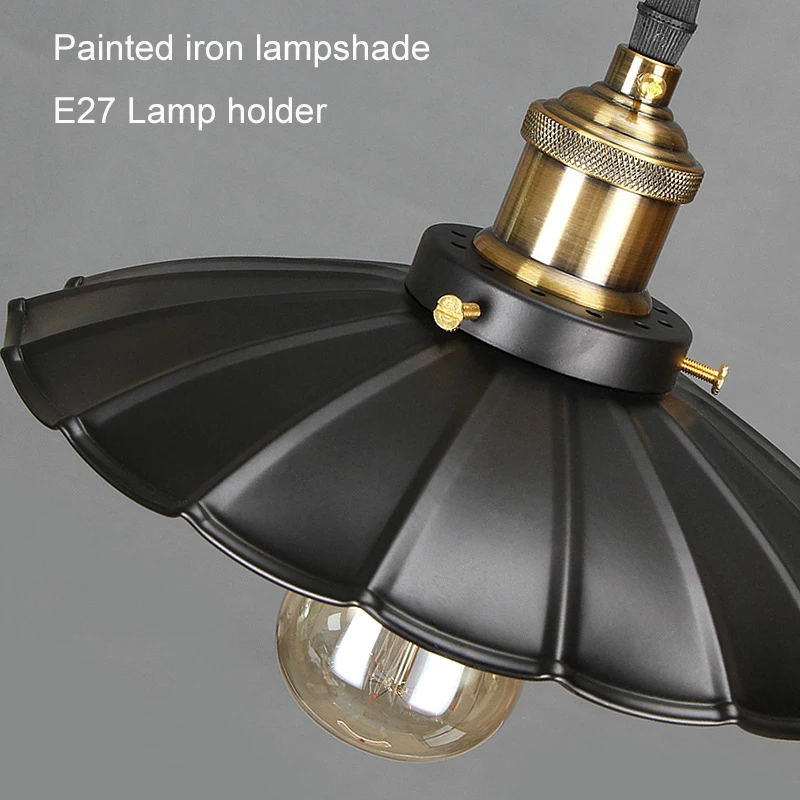 Винтажные подвесные светильники в стиле индастриал скандинавский Ретро