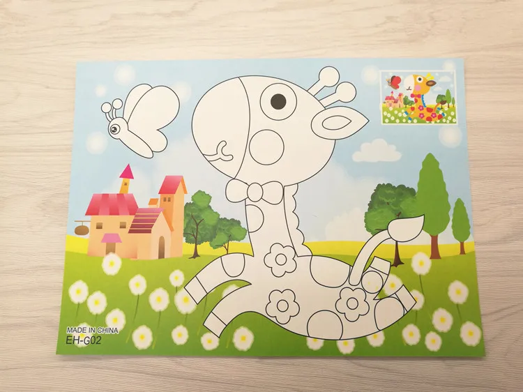 Детский сад много художественных ремесел diy игрушки мультфильм Алмазная наклейка Кристалл Головоломка ремесла дети для детских игрушек Забавный подарок для девочек/мальчиков