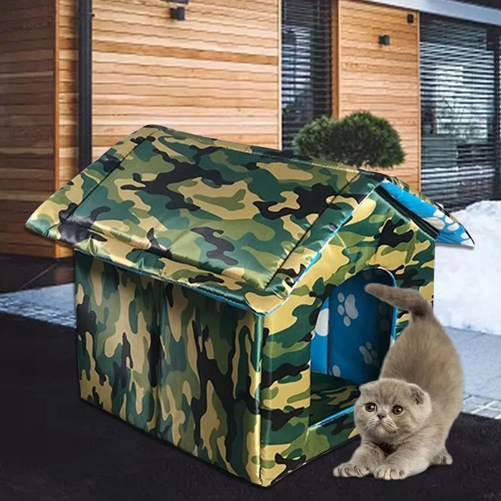 

Waterproof Outdoor Pet House Thickened Cat Nest Tent Cabin Pet Bed Tent Cat Kennel Portable Travel Nest Pet Wholesale