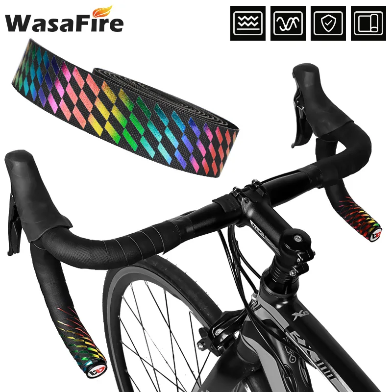 

New Road Bike Handlebar with Colorful Handlebar with Bright Handlebar with Pu Handlebar with Sweat Absorbing Cycling Equipment