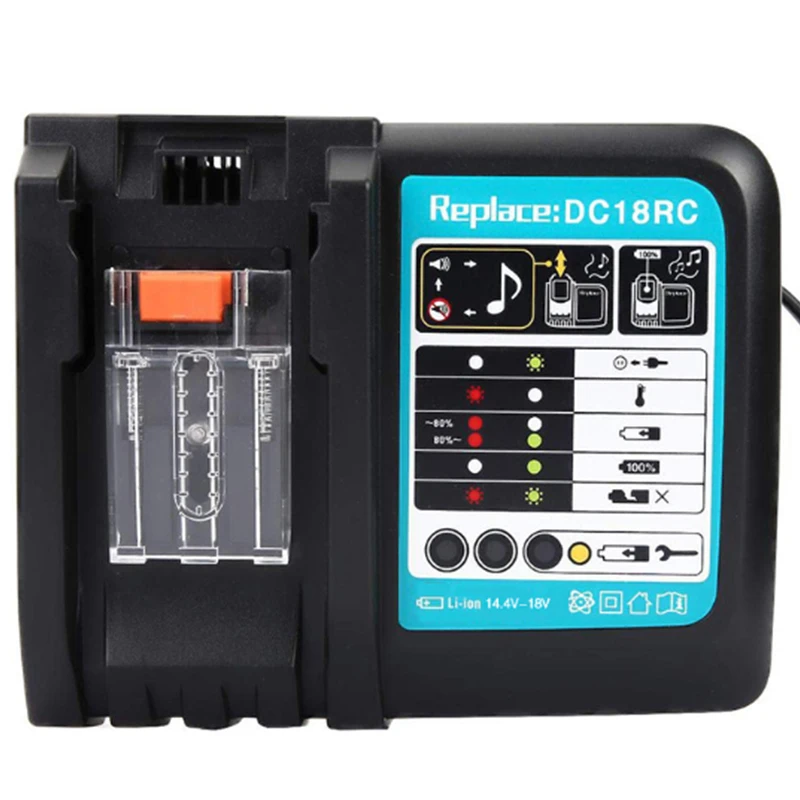 Подходит для зарядного устройства Makita 14V-18V литиевая батарея зарядное устройство