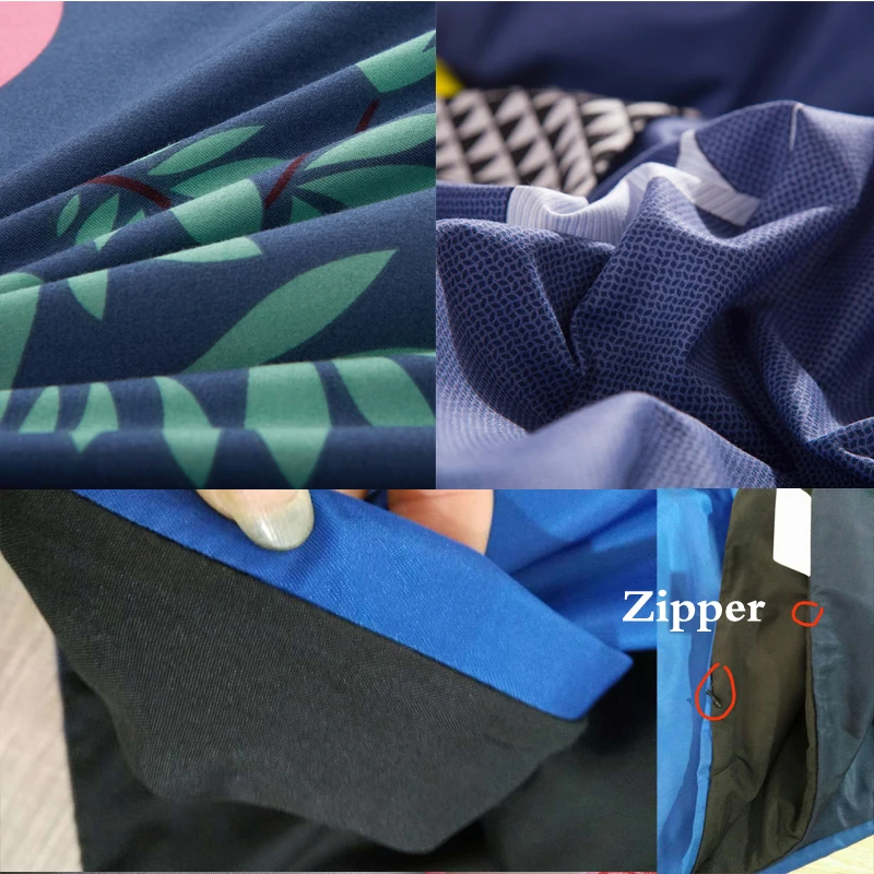 Комплект постельного белья из 3 предметов пододеяльник и наволочка в этническом