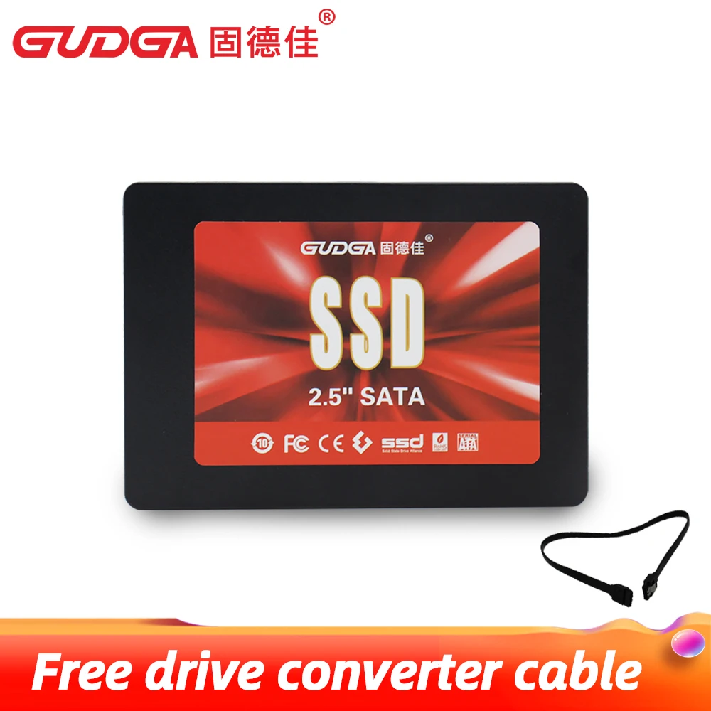 Новый жесткий диск GUDGA 2 5 &quotSATA SSD 120 ГБ 240 480 SATAIII Жесткий Диск Внутренний для
