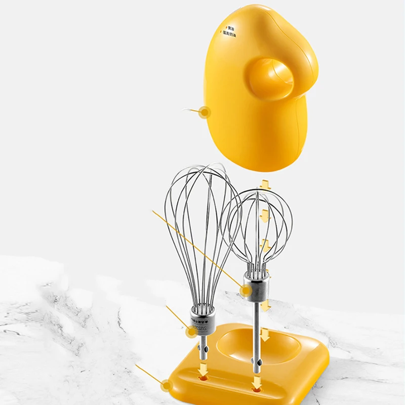 

Rechargeable Wireless Electric Egg Beater Home Milk Bubble Machine Stir USB Handheld Mini Cake Baking Beater Mixer Kitchen