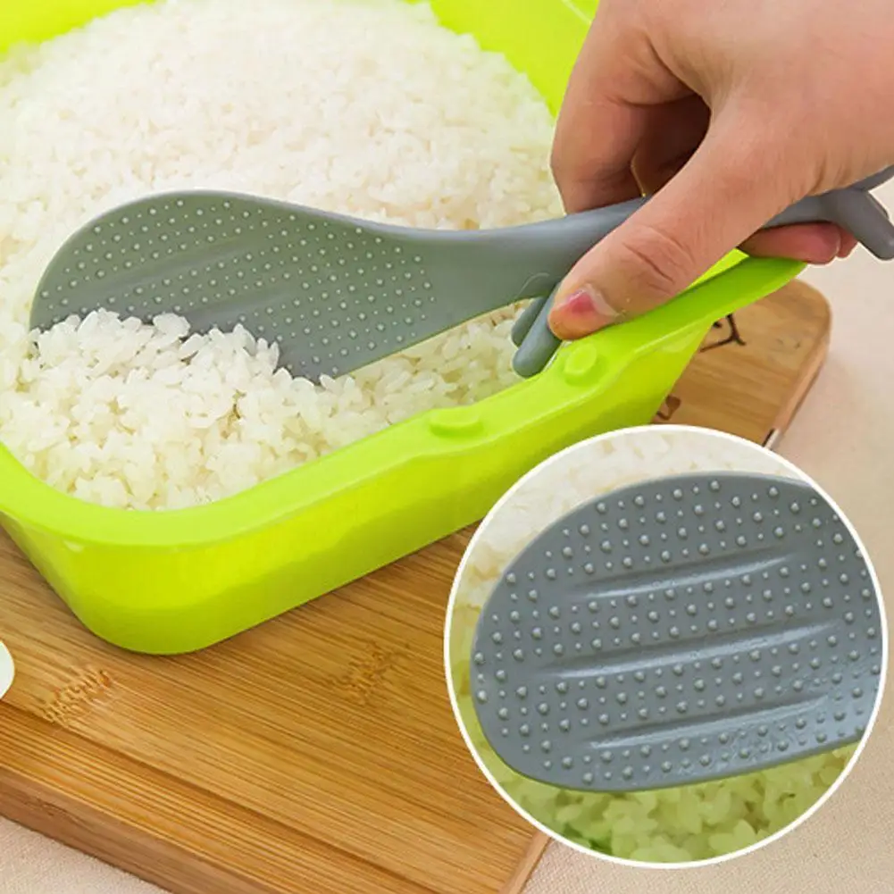 

3 colors Cartoon Squirrel Spoon Non Stick Rice Paddle Accessories Meal Spoon Tools Kitchen Lovely Cooking Ladle S3C6