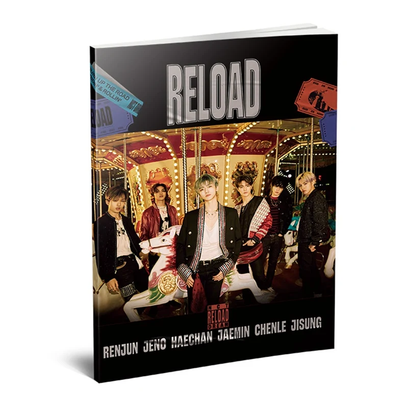

Kpop NCT DREAM 2020 RELOAD Mini Album Photo Book DYE HD Photograph Poster Picture NCT Reload Mini Book Fans Gifts Collection