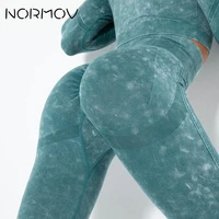 normov womens leggings washing printing sport legging high waist running tights slim stretch sports leggings sexy pants 2021