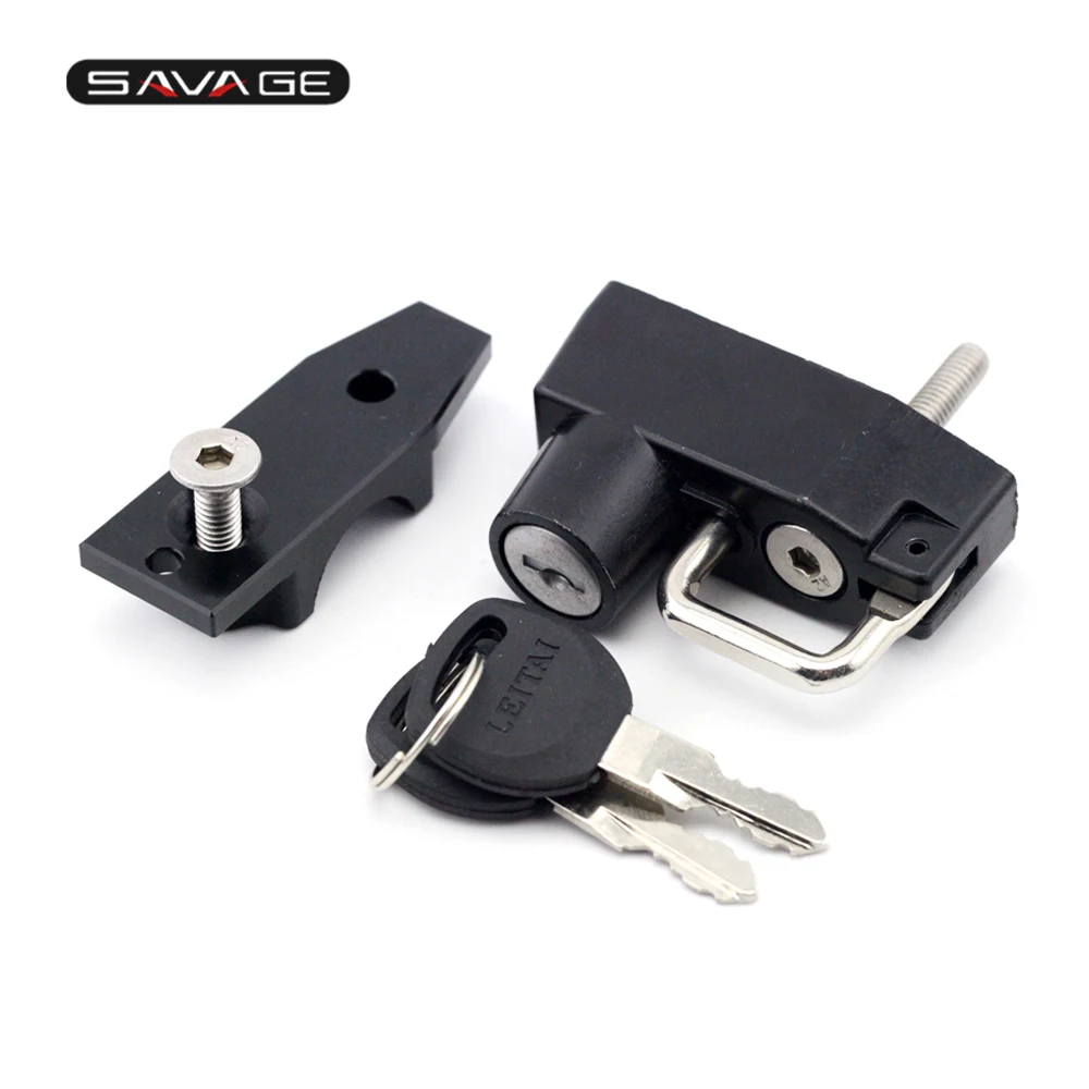 Замок на шлем для YAMAHA MT-25 YZF R3 R25 R1 R6 FZR1000 XJ6 YFM 700/600/550 аксессуары мотоциклов зажим