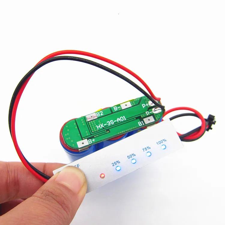 3 S/4S литиевых Батарея индикаторная доска 12 V 14,8 V Мощность индикатор 11,1 v 5 индикаторная доска