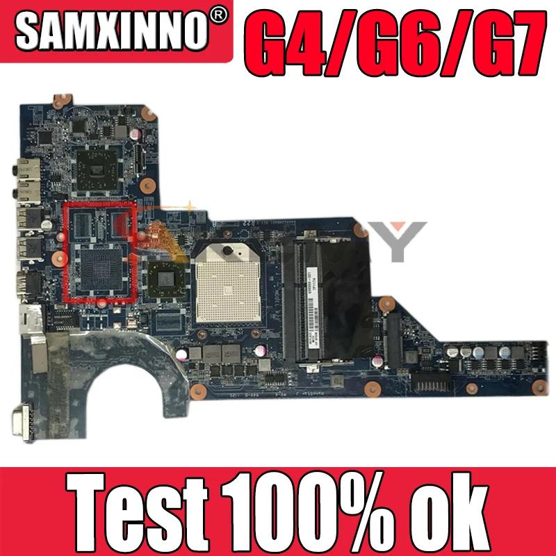 Для струйного принтера HP Pavilion G4/G6/G7 DA0R22MB6D1 материнская плата 649948 001 для ноутбука amd