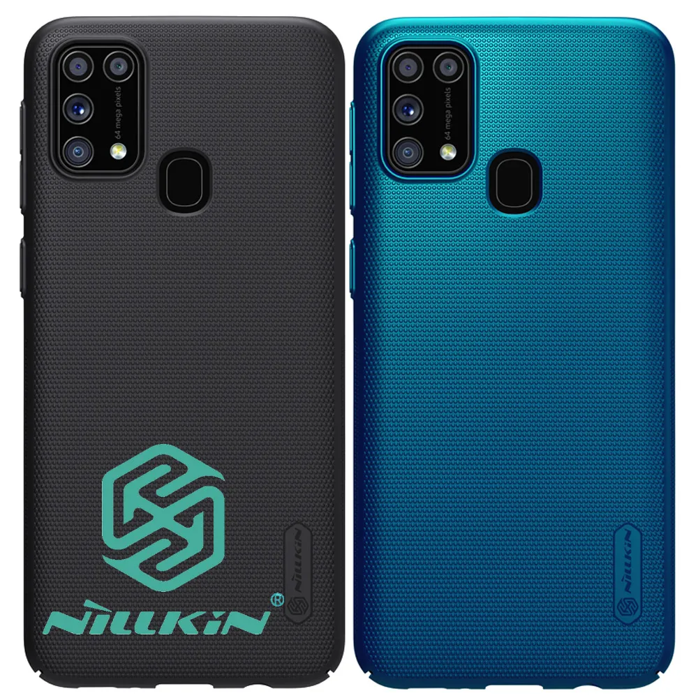 Матовый защитный чехол Nillkin для Samsung Galaxy M31 жесткая пластиковая задняя крышка |