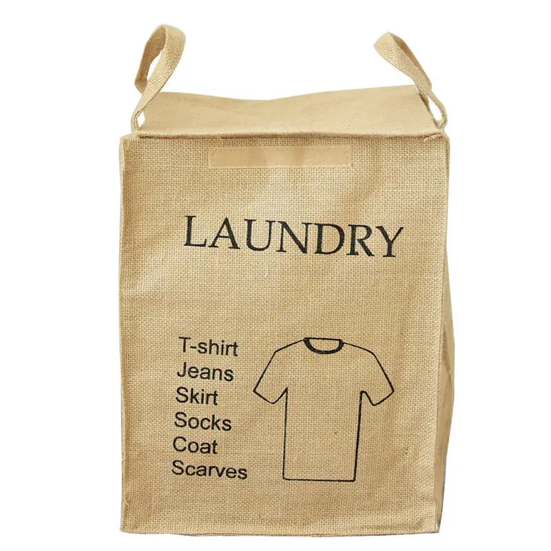 

2021 Dirty Clothes Basket Home Cotton Linen Storage Box Clothes Quilt Luggage Organizer Sundries storage box Laundry Sorting Bag