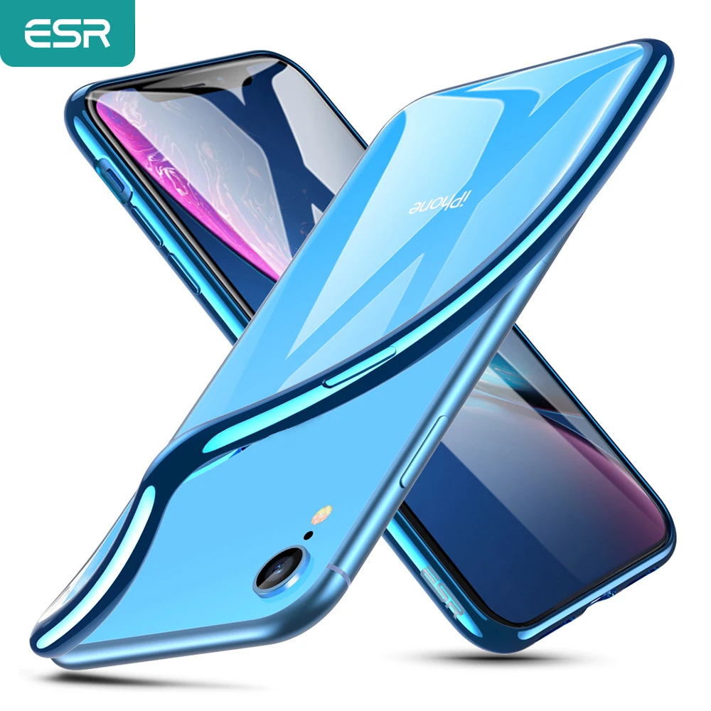 Чехол ESR для iPhone XR с полным покрытием Ультратонкий Мягкий чехол из ТПУ рамкой