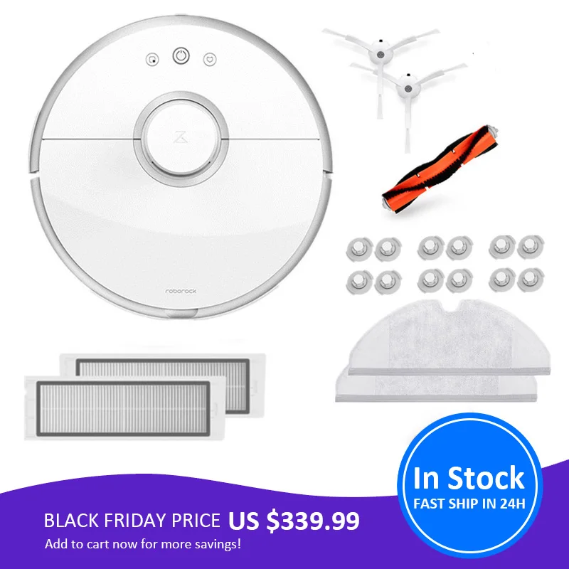 Робот пылесос 2 Roborock S50 S55 для дома автоматическая Уборка Пыли стерилизация мытье