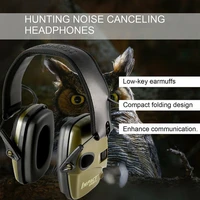 earmuffs outdoor noise reduction electronic headphones without battery headphones with microphone noise proof earmuff dropship