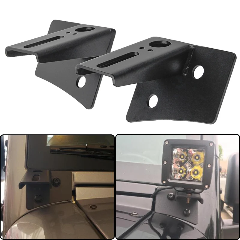 Кронштейн для крепления на лобовое стекло Jeep Wrangler JK 2007 2016|Световая рейка/рабочее