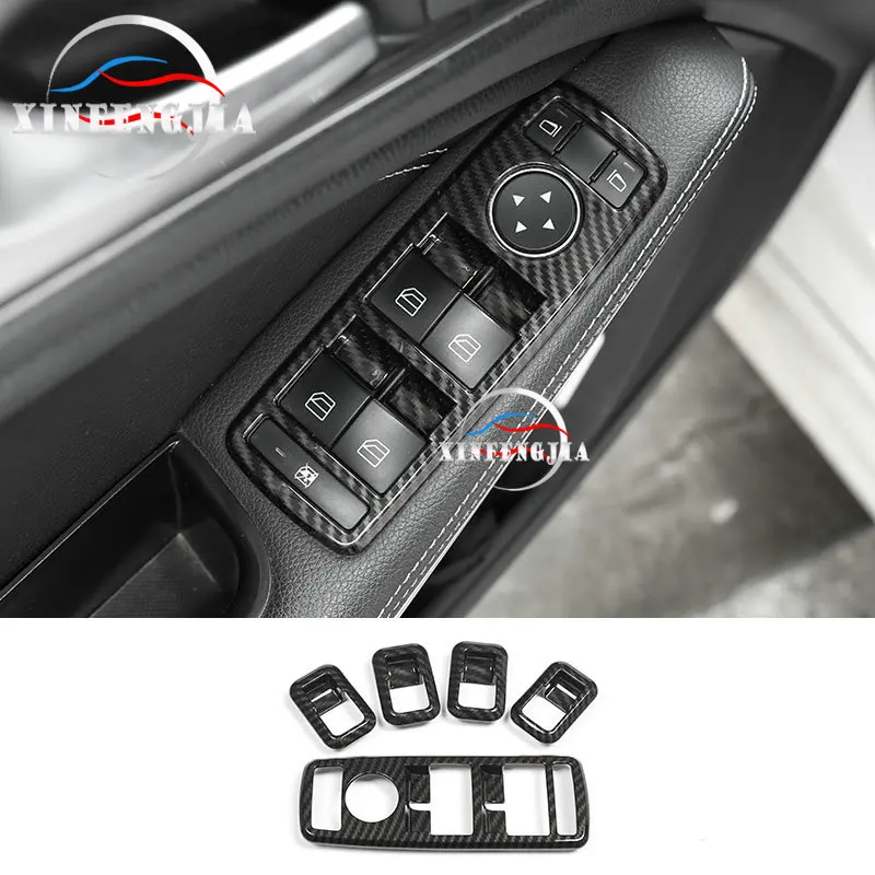 

Для Mercedes-Benz A B C E CLA GLA ML GL GLE GLS GLK Class W176 W204 C117 X156 W166 5 * Кнопки для дверного стеклоподъемника, отделка рамы