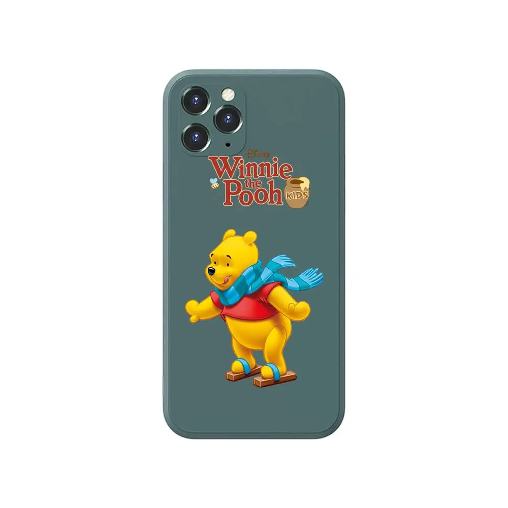 Чехол-накладка для iphone 12 Pro Max 11 8 7 6 S XR PLUS X XS SE 2020 с изображением Винни-Пуха |