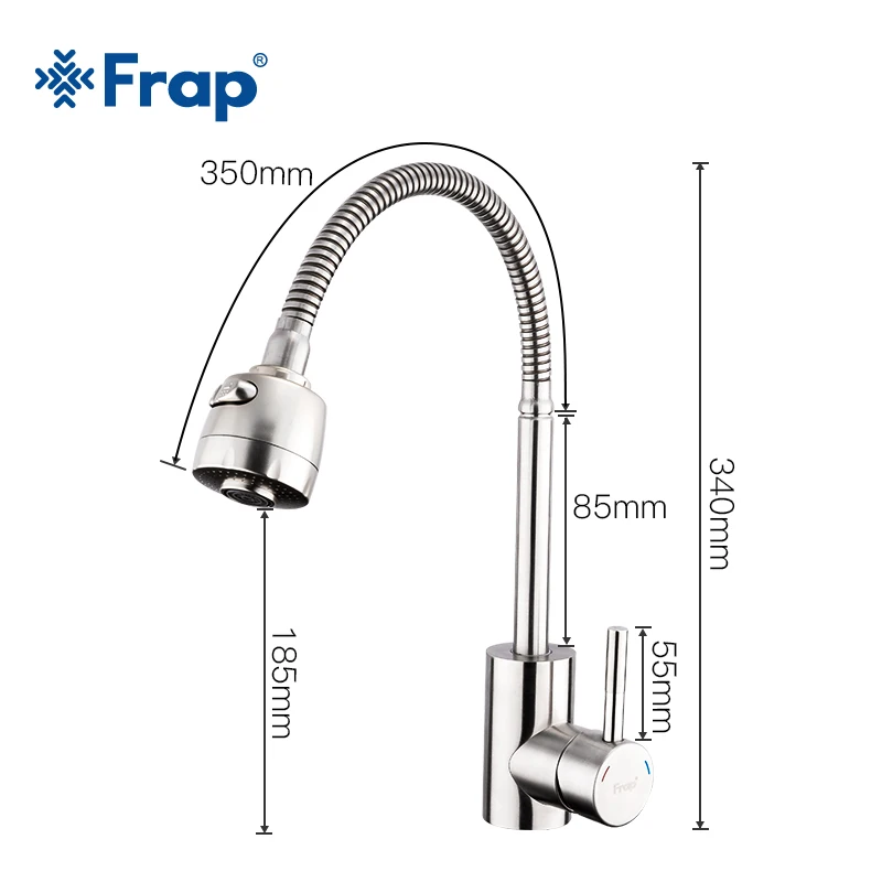 FRAP нержавеющий кухонный смеситель F44899 1|Смесители для кухни| |