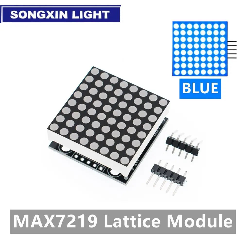 1 шт. SAMIORE ROBOT MAX7219 матричный модуль микроконтроллера дисплея готовая продукция (lan)