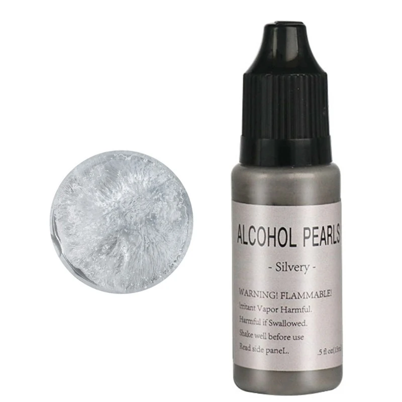 

Metallic Resin Pigment Resin Dye Alcohol Inks Concentrated Resin Colorant 15ml B36D