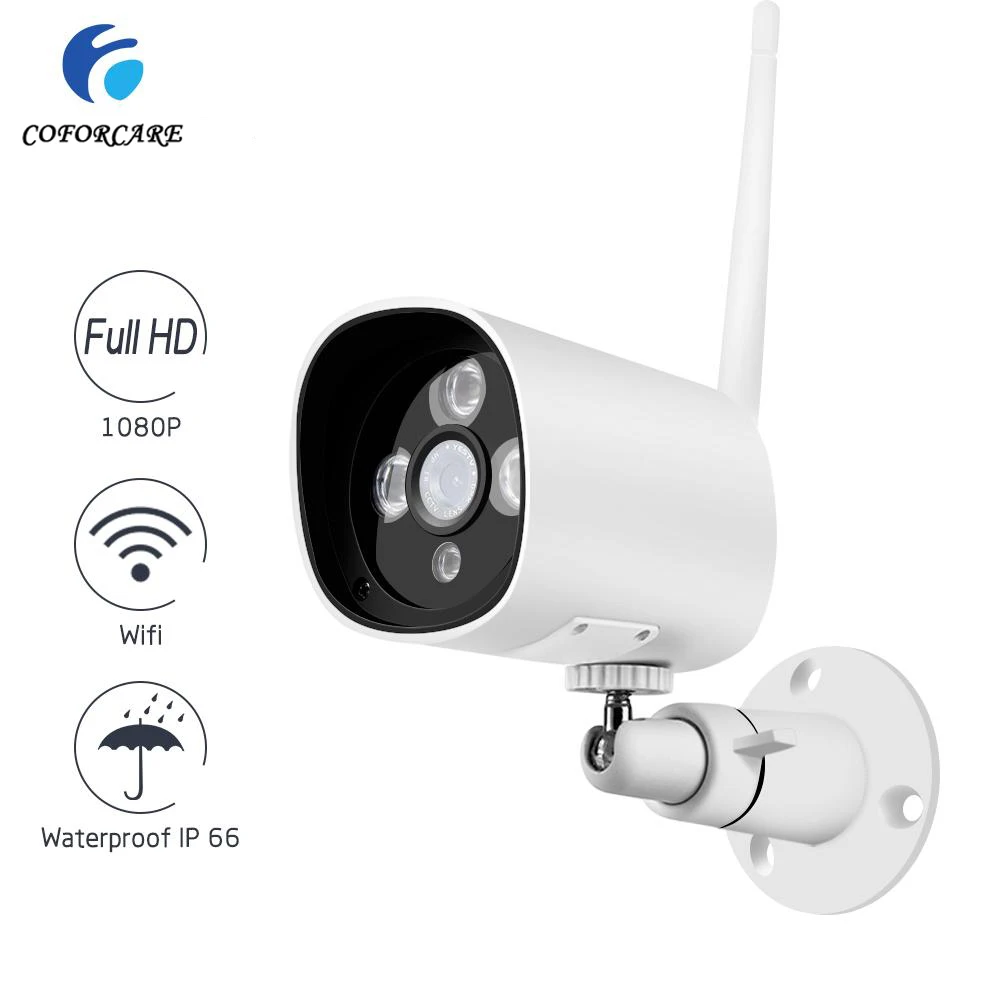 Лучшая ip камера 1080P HD Wifi Двусторонняя аудио безопасности обнаружения движения