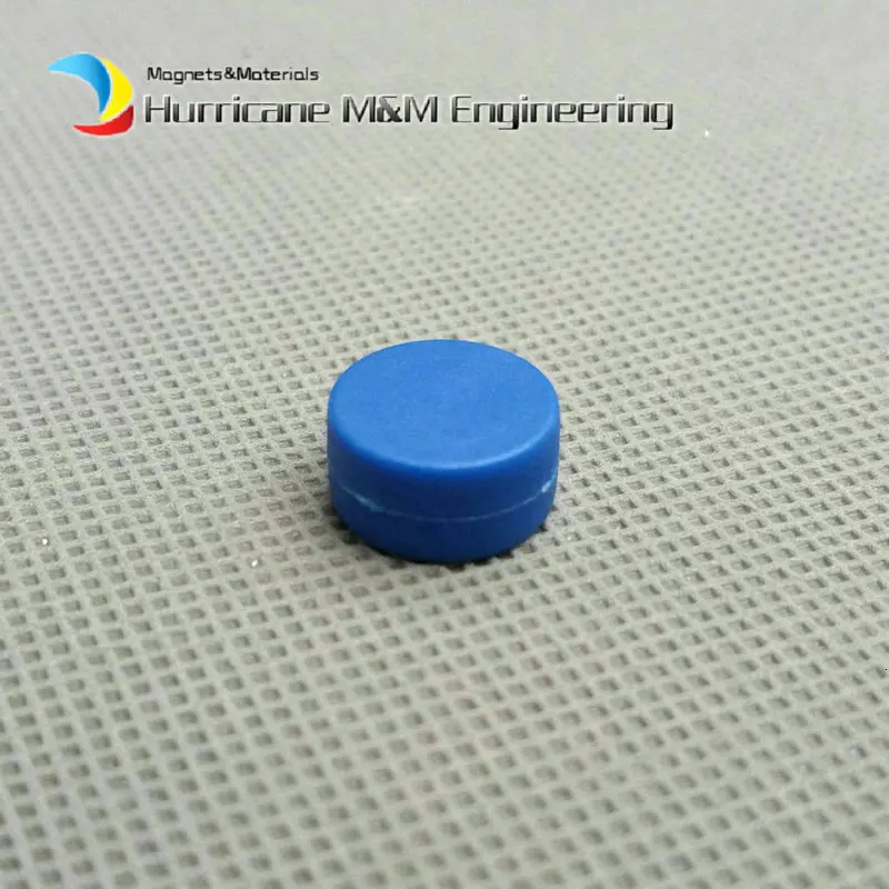 20 шт. магнитные кнопки диаметр 12,7x6,35 мм около 1/2 ''x 1/4'' белая доска Thumbtack NdFeB магнит в пластиковом покрытии