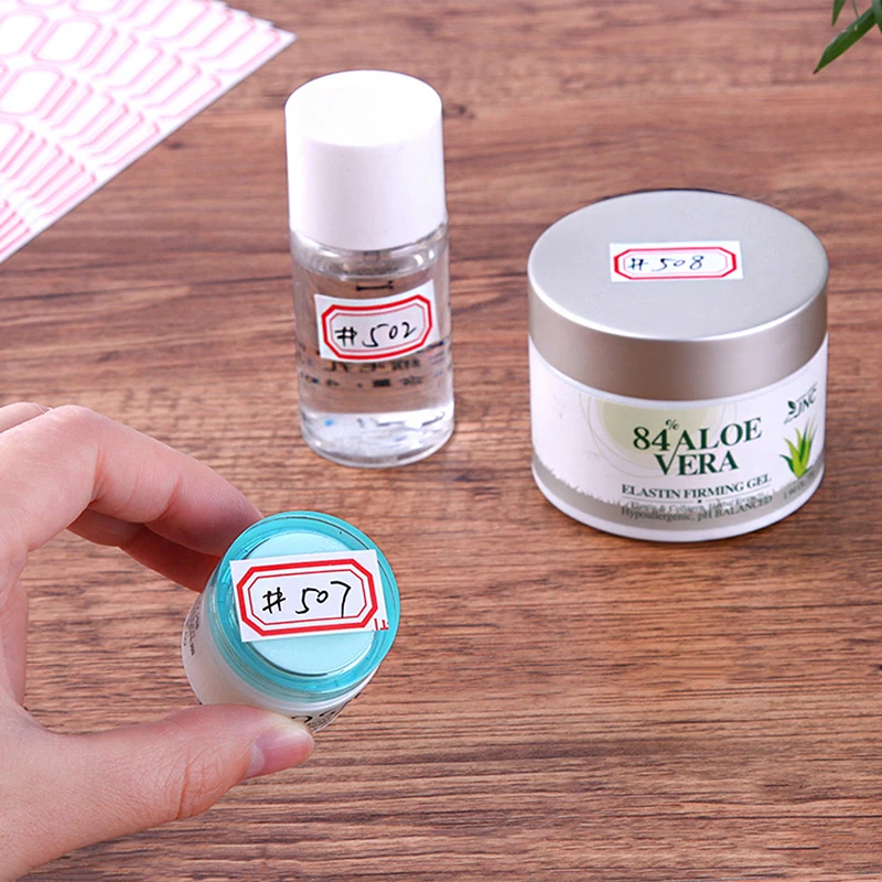 12 листов/уп пустые наклейки белые самоклеющиеся этикетки студент школьные