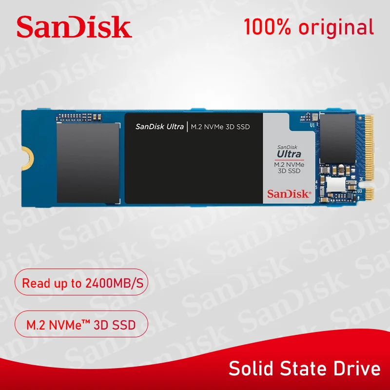 Оригинальный Sandisk M.2 ssd 500 ГБ 1 ТБ 250 Гб PCIe NVME внутренний жесткий диск hdd