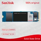 Оригинальный Sandisk M.2 ssd 500 ГБ 1 ТБ 250 Гб PCIe NVME внутренний жесткий диск hdd твердотельный накопитель 2280 Совместимость для ноутбука