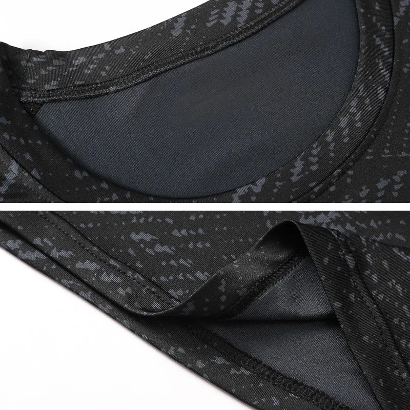 Новинка 2020 Спортивная мужская рубашка для фитнеса и бега Мужская быстросохнущая