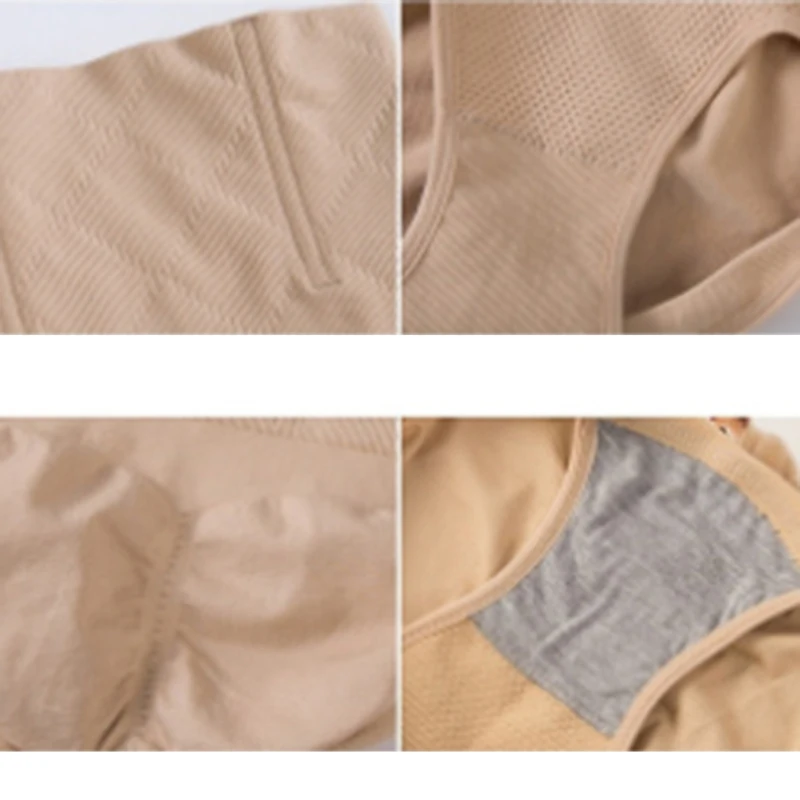 

New Women High Waist Shaping Panties Breathable Body Shaper Slimming Tummy Underwear Panty Shapers 2020