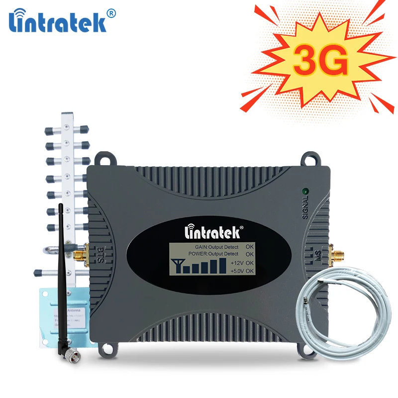 Lintratek усилитель сотовой связи 2100Mhz бустер репитер 3g звука мобильный телефон спец