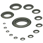 Черные медные люверсы 3  3,5  4  4,5  5  6  8  10  12  14  17  18  20  25  30  40 мм аксессуары для скрапбукинга, трикотажные джинсовые люверсы для одежды