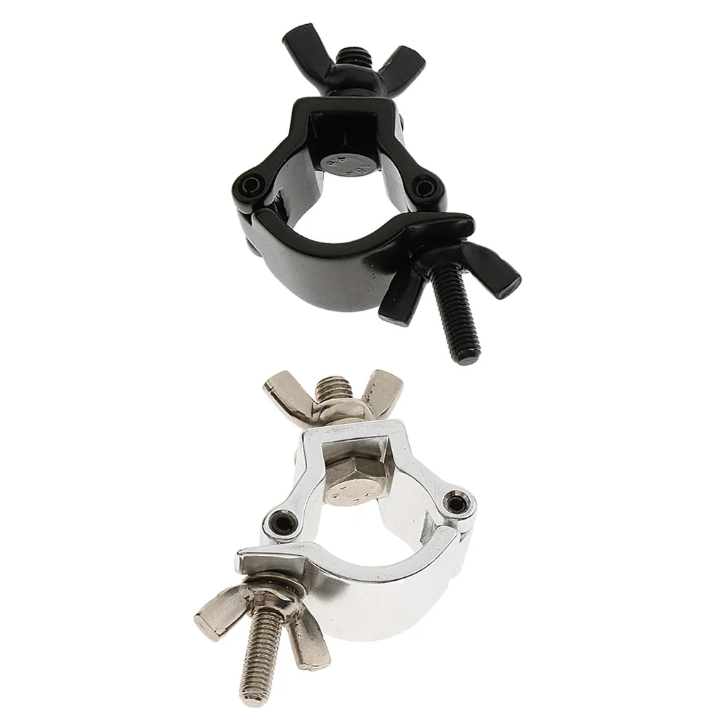 

Small Aluminum Stage Lighting Hook Clamp Fit 18mm-21mm OD Tubing Pipe