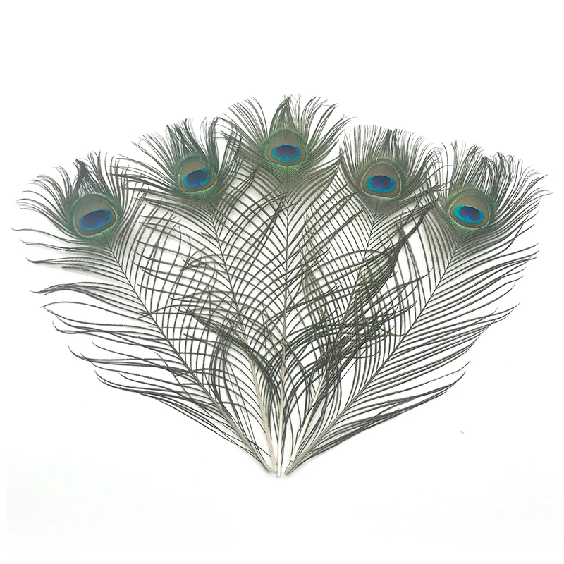 Высококачественное перо павлина s длина 40-45 см Искусственное украшения своими