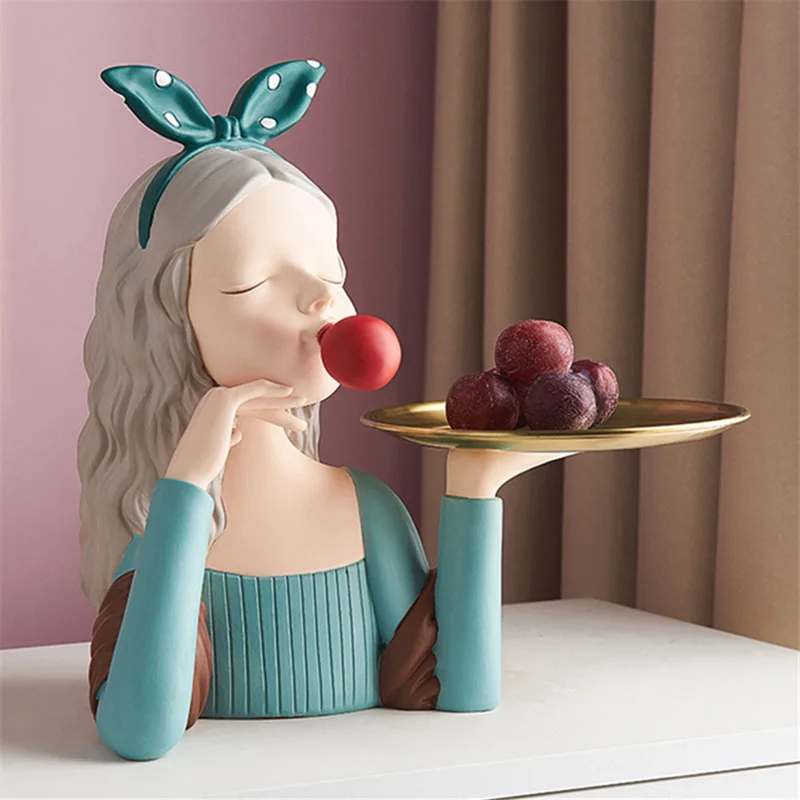 

Creative Bubble Personality Fruit Bowl European Fashion First Jewelry Tray Home Living Room Coffee Table Fruit Bowl Ornaments