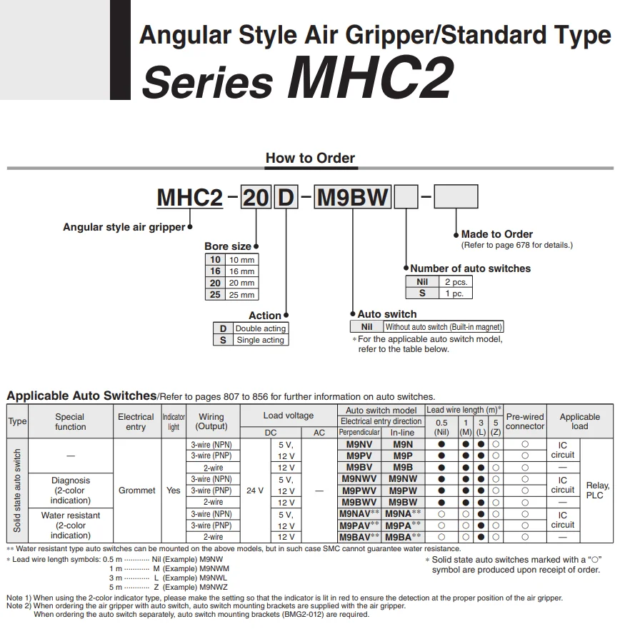 MHC2-10D SMC Пневматические палец цилиндра угловой Стиль воздуха вышлите ваш заказ прямо к этому поставщику/Стандартный Тип MHC2-16D MHC2-20D MHC2-25D MHC2-10S MHC2-16S-20 S