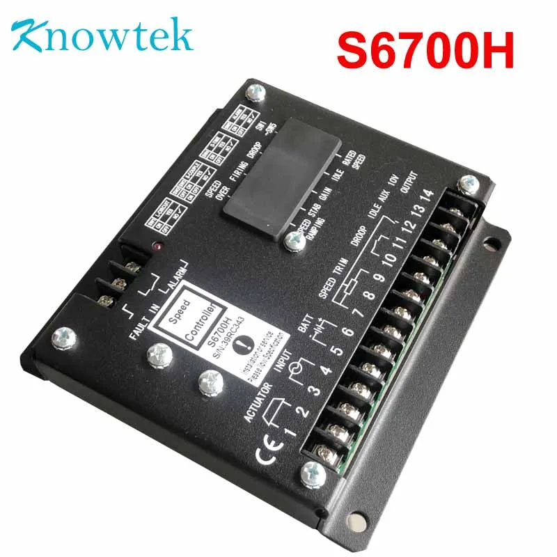 Регулятор скорости S6700H регулятор скорости для дизельной генераторной установки