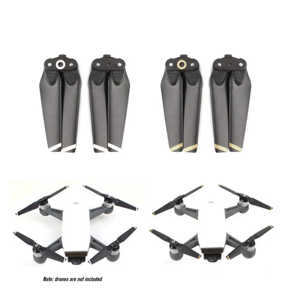 Quick Release Folding Propellers CCW CW Props Paddle Blades For DJI Spark Drone Spare Noise Reduction Carbon Parts Accessories |