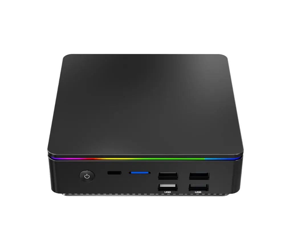 Четырехъядерный процессор Intel Atom X5 Z8350 4 ядра Процессор 4K HTPC Windows 10 Мини ПК Гб