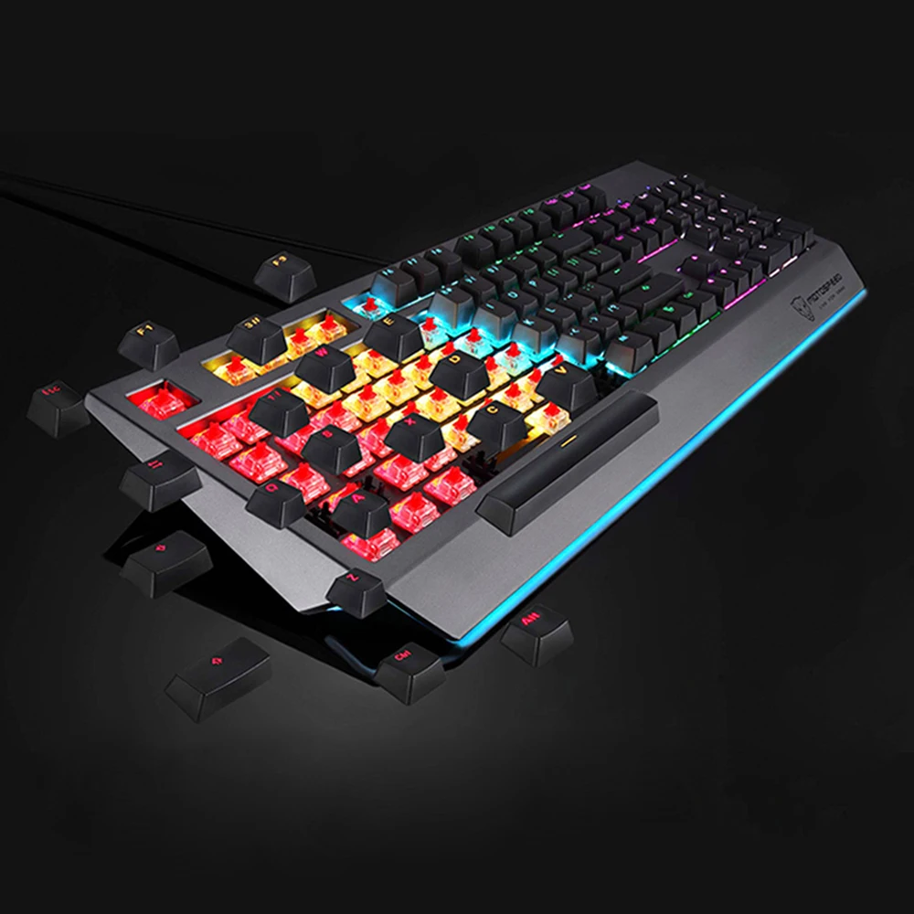 Механическая игровая клавиатура MotoSpeed CK99 Alienware с 104 клавишами и RGB подсветкой