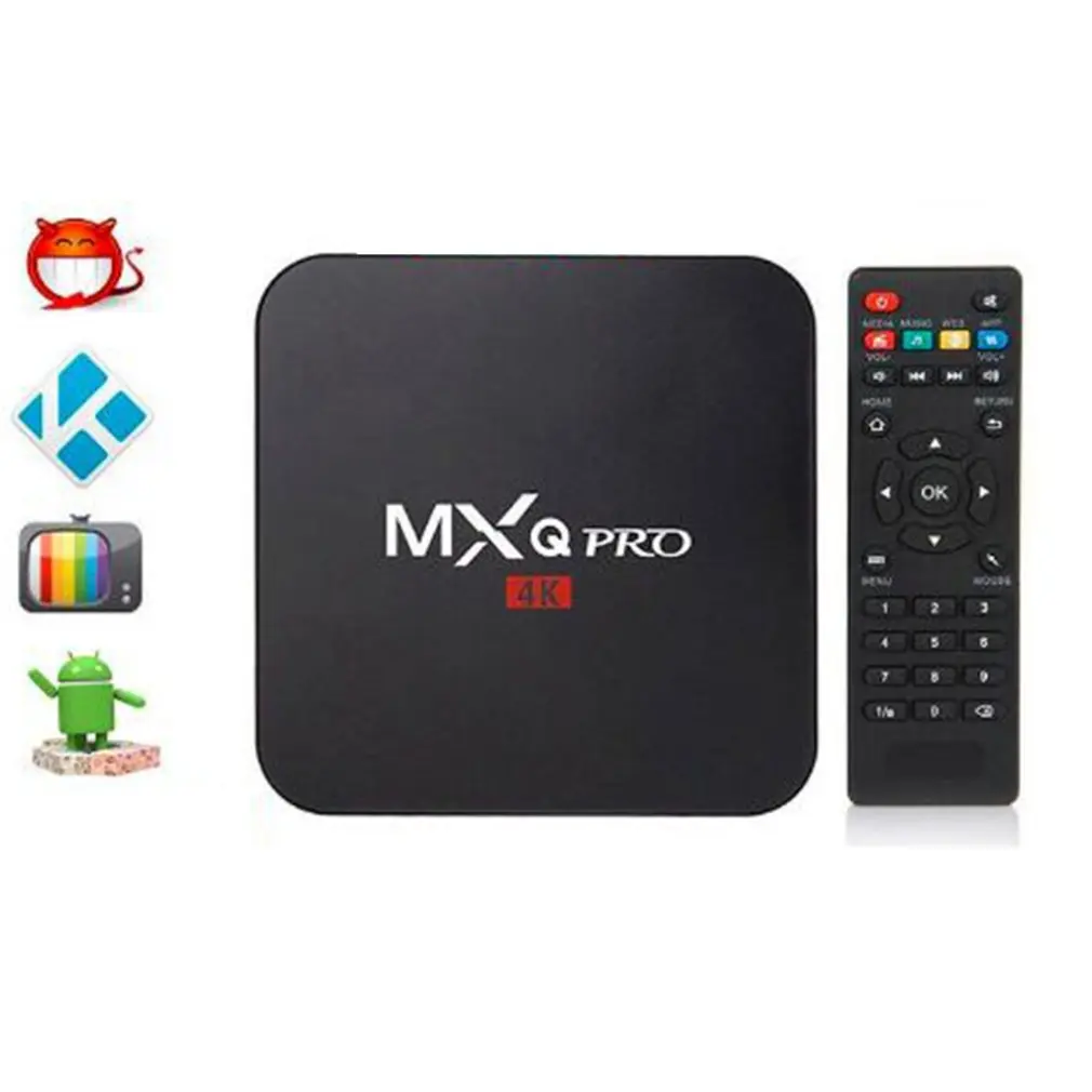 1000 Каналы Смарт ТВ Box Android MxqPro RK3229 7 1 K 1g + 8g Smart Amlogic 4 х ядерный медиа для EU US AU