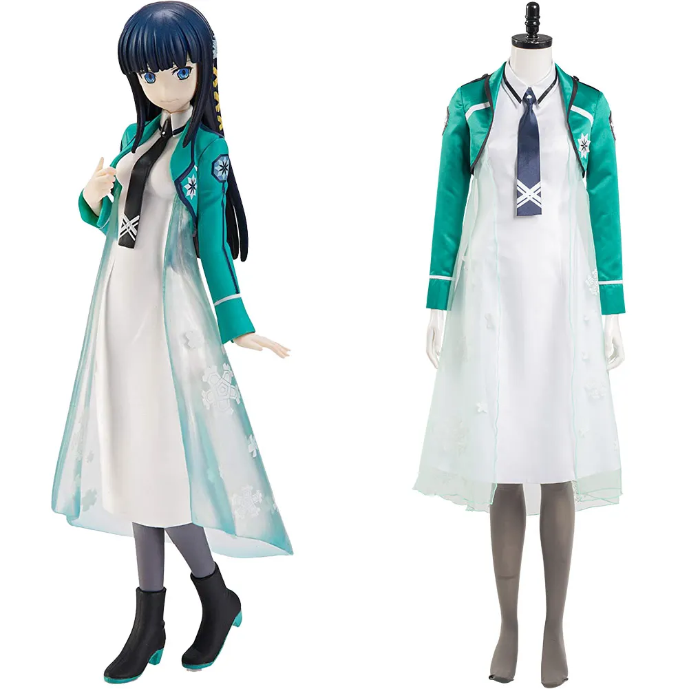 Женский карнавальный костюм для косплея Асимметричный Школьный Миюки Хэллоуина|